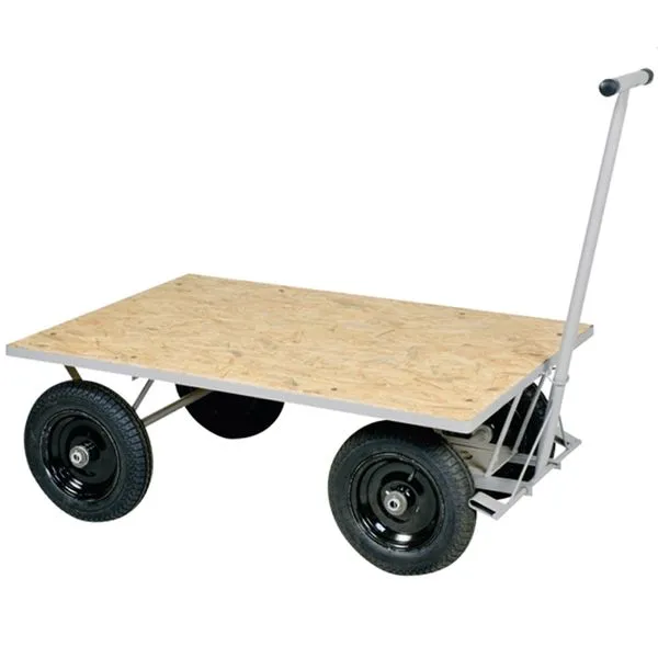 Carro plataforma em madeira TM-77 - MARCON