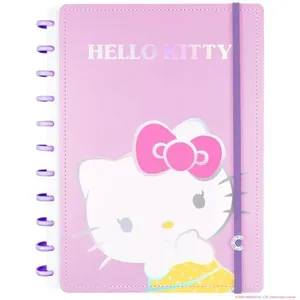 Caderno Inteligente 80 Folhas Grande Hello Kitty