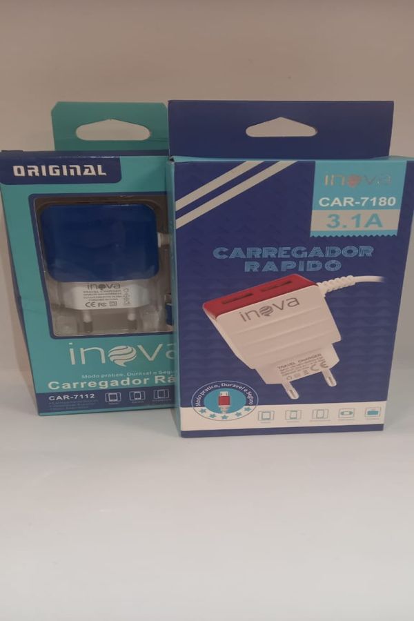 CARREGADOR RÁPIDO INOVA
