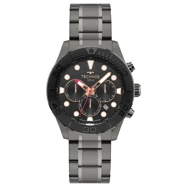 Relógio Technos Masculino Acqua Grafite - JS25BCI/1F