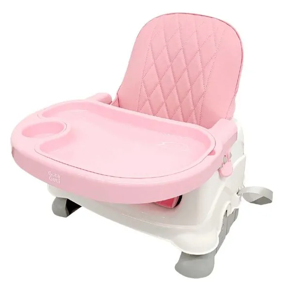 Booster de Alimentação Rosa Até 23Kg 6m+ Guta Guti