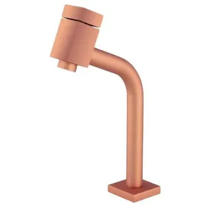 Torneira Lavatorio 4230 C-64 Fienza de Mesa 1-4 de Volta Latão Pintado Bica Alta e Móvel Rose Imperatriz Metais Torneira Lavatorio 4230 C-64 Fienza de Mesa 1-4 de Volta Latão Pintado Bica Alta Rose Imperatriz