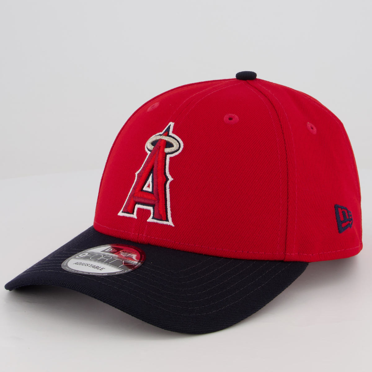 Boné New Era MLB Los Angeles Angels 940 Vermelho e Preto