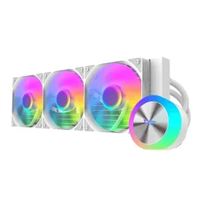 Water Cooler Darkflash 360mm para Processador DG360 ARGB Branco