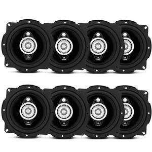 Kit Alto Falante Triaxial Jbl Multisystem 5Tr6Ap 5 Polegadas 60W Rms 4 Ohms 8 Pecas