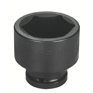 Soquete Impacto Sextavado Aço Cromo Molibdênio 55mm - Encaixe 3/4pol Tramontina Pro Tramontina