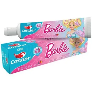 Creme Dental Condor Kids + 50g Barbie 2 ã 5 anos Creme Dental Condor Kids + 50g Barbie 2 à 5 anos