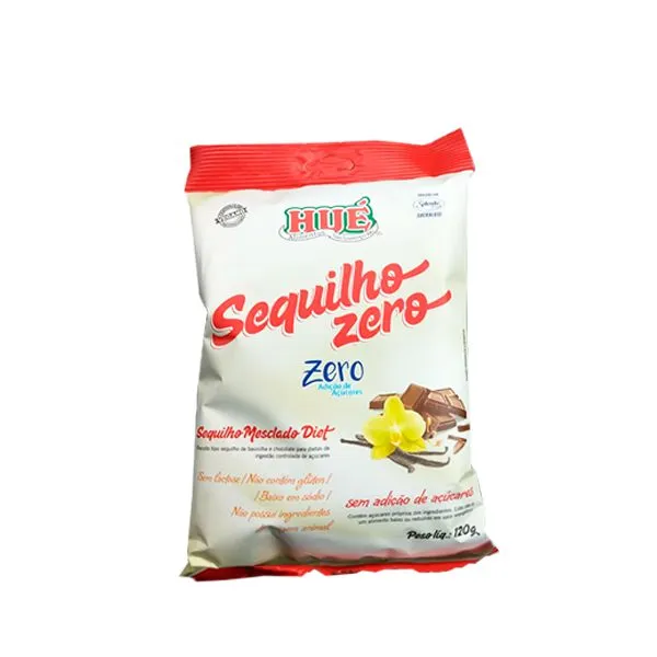Sequilho Mesclado Zero Açúcar, Zero Glúten, Zero Lactose Hué 120g
