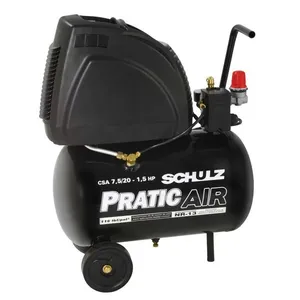 Motocompressor de ar 7,5 pcm 20 litros CSA7,5/20 - SCHULZ 220 V~
