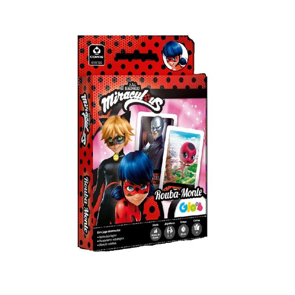 Jogo Cartas Copag Miraculous