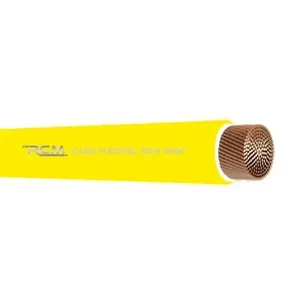 Fio Cabo Flexível 750V 4mm para Instalações Residenciais Comerciais e Industriais Amarelo RCM Cabos Elétricos Fio Cabo Flexível 750V 4mm para Instalações Amarelo RCM Cabos Elétricos