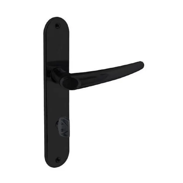 Fechadura Banheiro Joy F-2800-46 Preto Fosco- Aliança