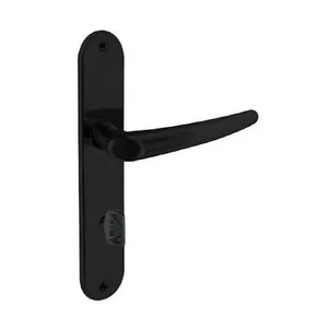 Fechadura Banheiro Joy F-2800-46 Preto Fosco- Aliança