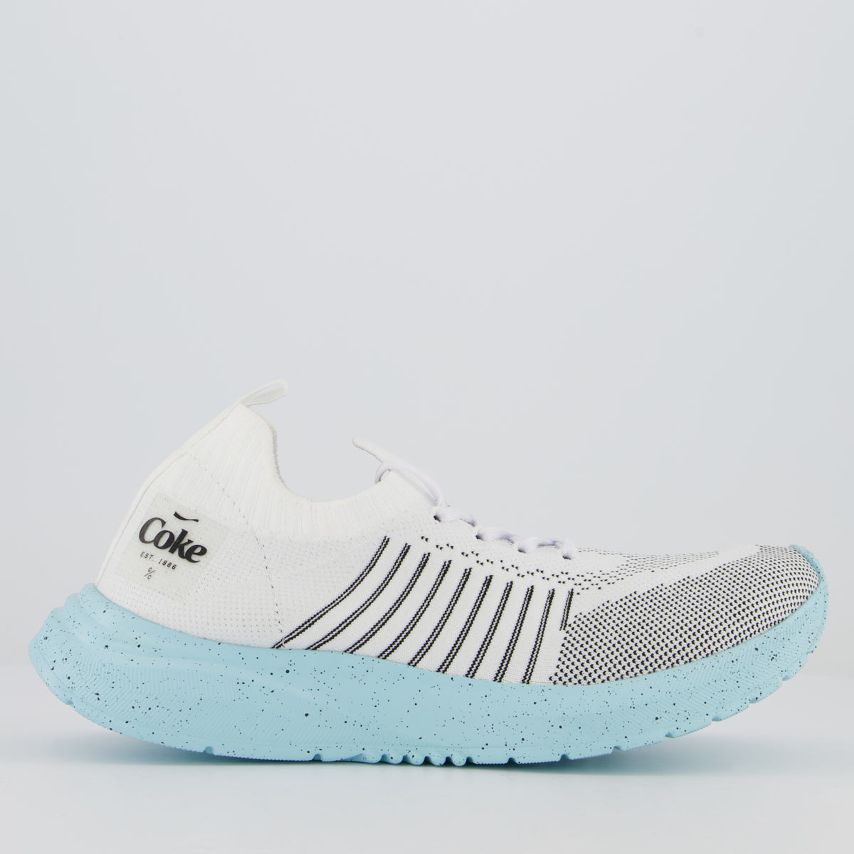 Tênis Coca Cola X-Fly Fidji Feminino Branco e Azul