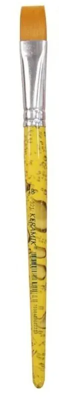 Pincel Chato 18 Amarelo
