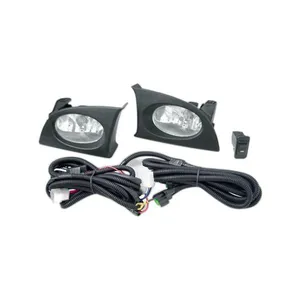 Kit Farol Auxiliar HD-079 Honda Fit 2005-2006 Encaixe H11 Lentes Acrílico Molduras Pretas Orbe do Brasil Kit Farol Auxiliar HD-079 Honda Fit 2005-2006 Encaixe H11 Acrílico Orbe do Brasil