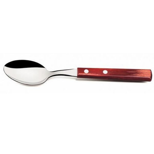 Kit 6 Colher de Mesa Inox Polywood Vermelha - Tramontina