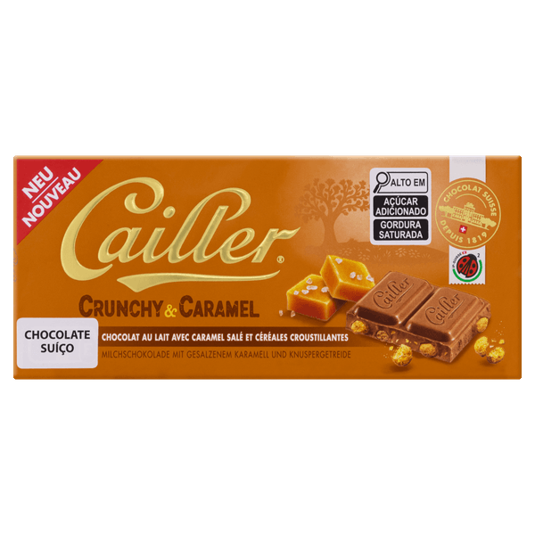 Chocolate Suíço au Lait Cailler – 100g