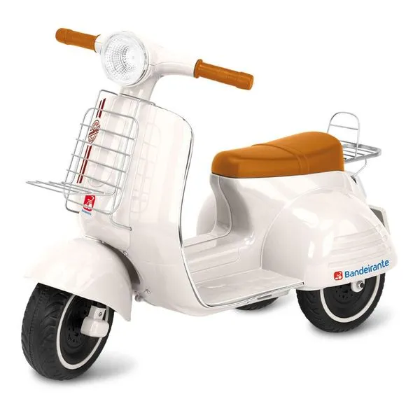 Scooter Banderetta Elétrica 6V Off White