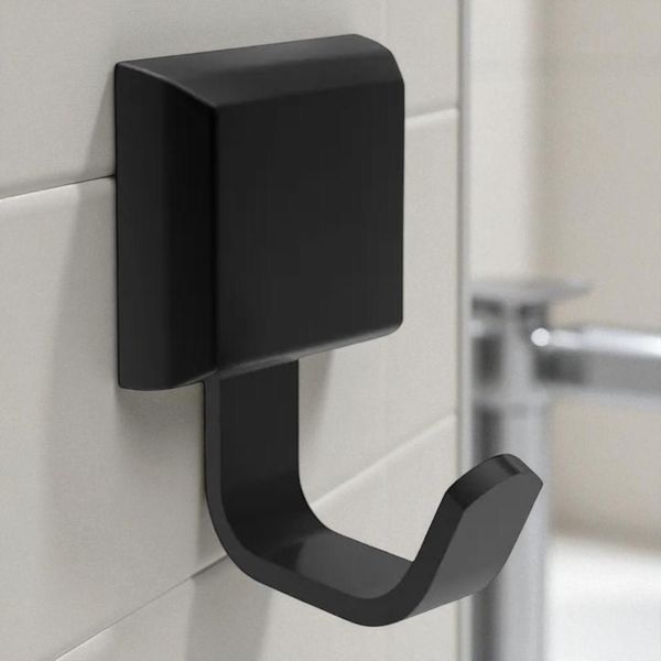 Suporte Cabide Cabideiro Gancho Luxo Preto