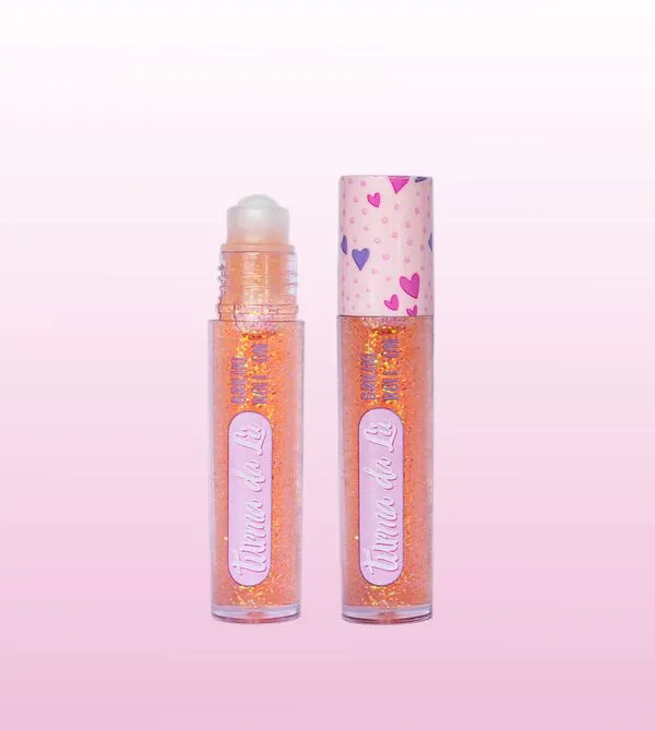 Brilho Roll-on Glitter - Pêssego Docinho TL70030701