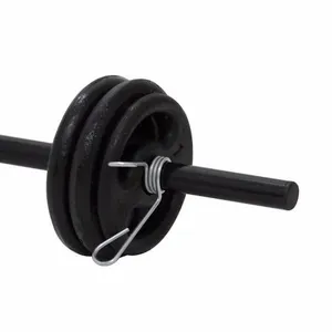 Barra com Presilhas KL Master Musculação Funcional Body Pump