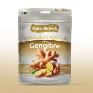 Bala Super Nutree Zero Açucar Gengibre 20g
