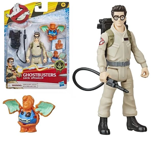 Egon Spengler + Soar Throat - 2 Figuras de Ação Caça-Fantasmas Hasbro Ghostbusters E9761