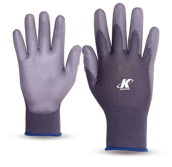 Luva nylon palma poliuretano cinza XG 02.09.2.4 - KALIPSO
