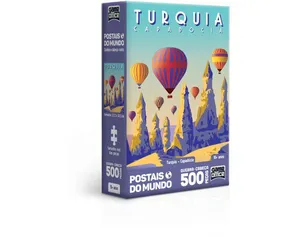 Quebra-Cabeça 500 Peças Nano Turquia Capadócia Toyster 002838