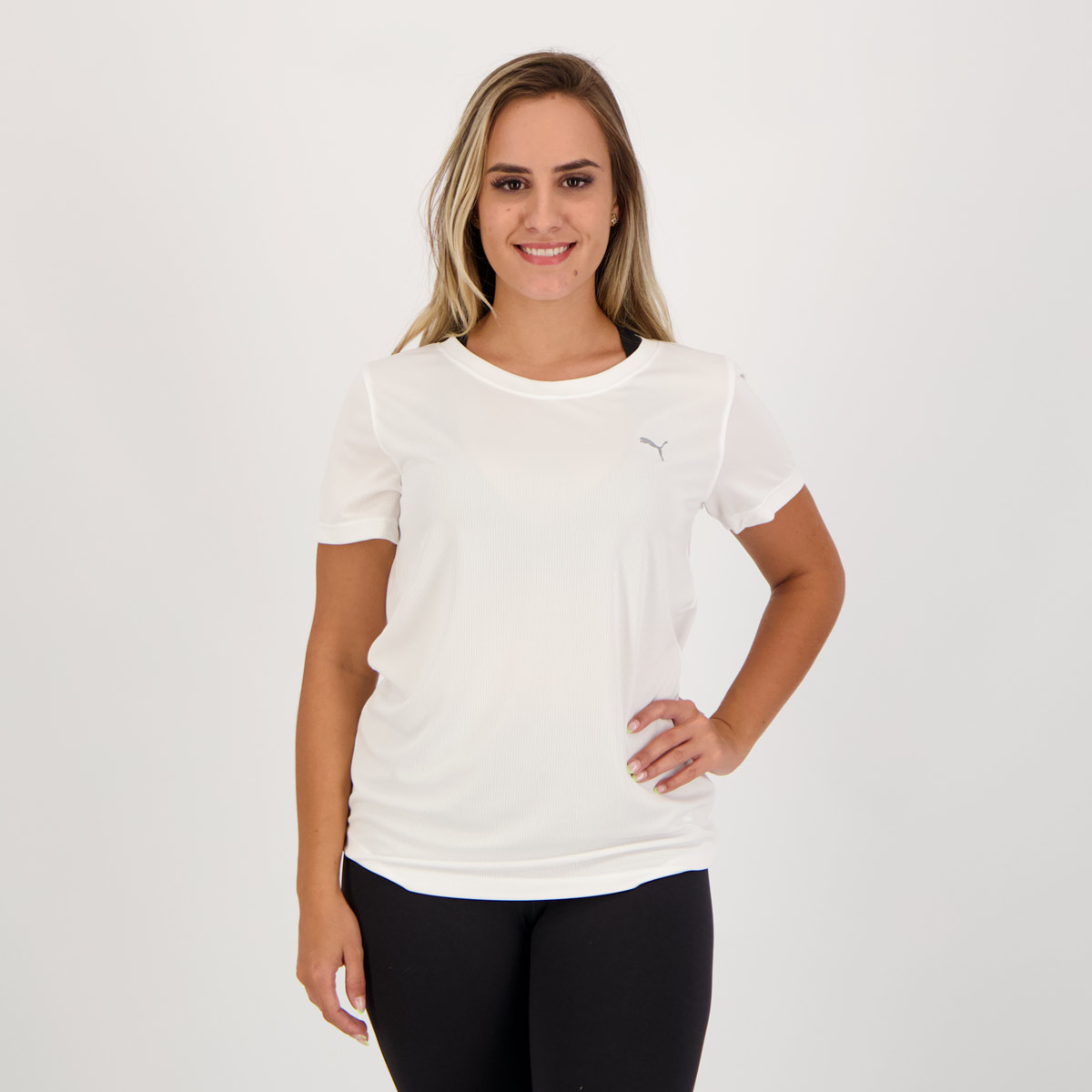 Camiseta Puma Performance I Feminina Branca