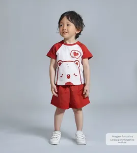 Conjunto Pijama Suedine - 2669 De 1 a 6 anos Vermelho - 3