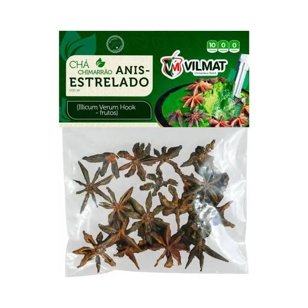 Chá Chimarrão Vilmat 10g Anis Estrelado CHA CHIMARRAO VILMAT 10G ANIS ESTRELADO