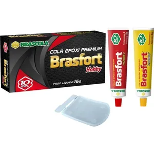 Adesivo Brasfort hobby bisnaga com 16 g BRASCOLA