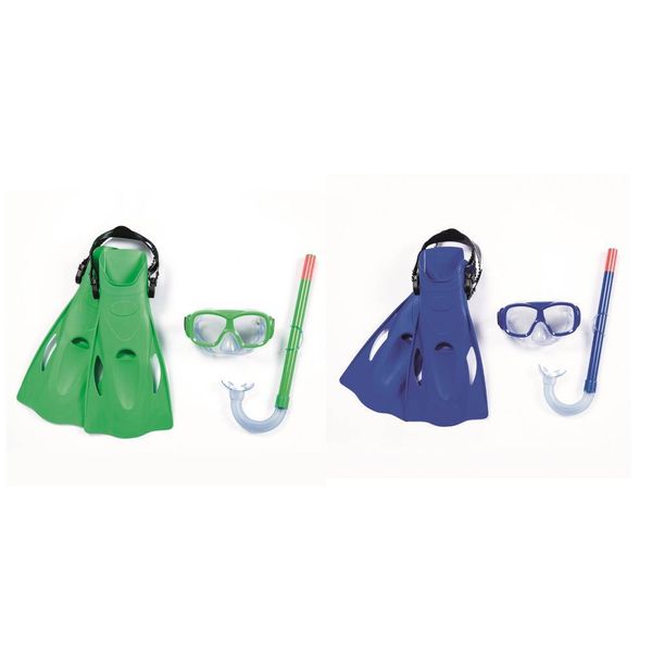 Conjunto Snorkel - Freestyle - com Máscara e Pés de Pato - Sortido - Bel Fix