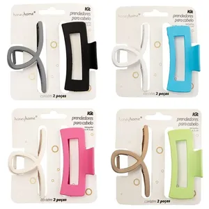 Kit 2 Prendedores de Cabelo Sortido 10,5x5x4,5cm LM4140 - honeyhome