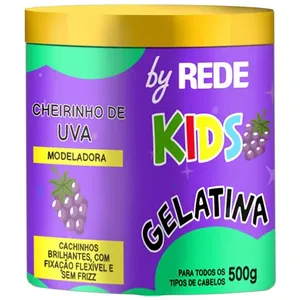 Gelatina Capilar By REDE Kids Uva 500g