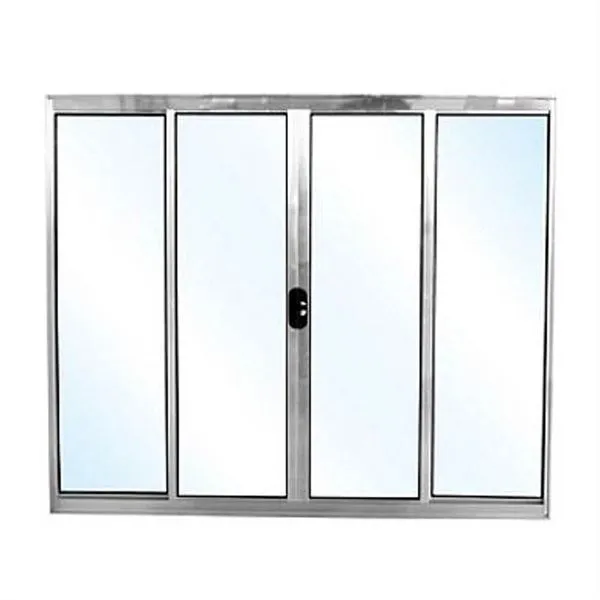 Vitrô de 4 Folhas com Basculante e com Grade 120x 150 Metros - 0054 - JANELLOT VITRO 4F 120X150 C/BAND C/GR JANELLOT 0054