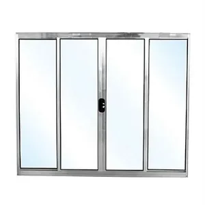 Vitrô de 4 Folhas com Basculante e com Grade 120x 150 Metros - 0054 - JANELLOT VITRO 4F 120X150 C/BAND C/GR JANELLOT 0054