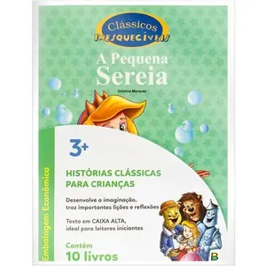 LIVRO INFANTIL ILUSTRADO CLASSICOS INESQUEC.8F. 20X27CM PCT.C/10