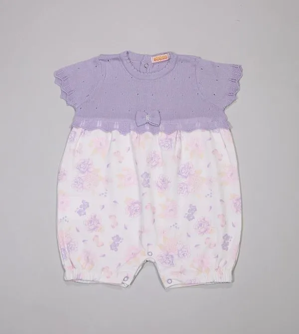 Macaquinho Elegance Baby Lilas - G