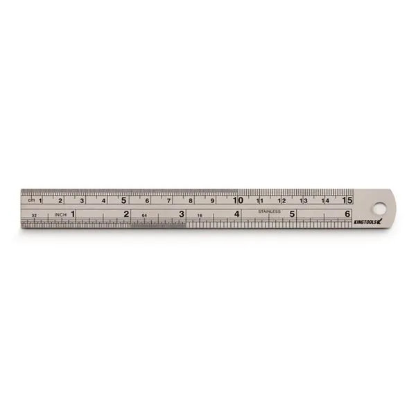 Régua De Precisão Inox Graduada 1500mm Kt 600.008