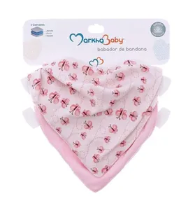 Babador Bandana 2 Unidades Borboleta Borboleta