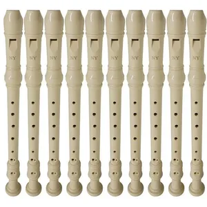 Kit 100 Flautas Doce Germânica FL 20G New York