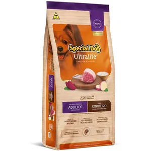 Ração Special Dog Ultralife Cães Adultos Raças Pequenas Cordeiro 10,1 kg