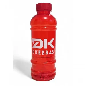 Garrafa Galão De água 500ml Dk Dkebras Treino Fitness Rosca Vermelho
