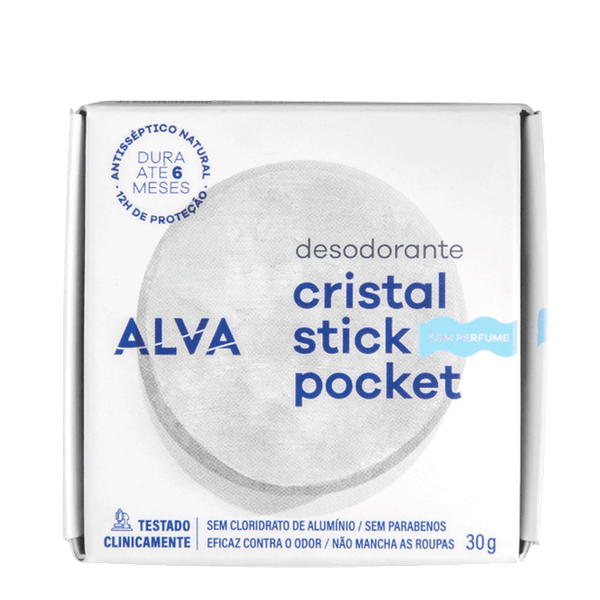 Alva Personal Care Pocket - Desodorante Stick Vegano 30g 30g