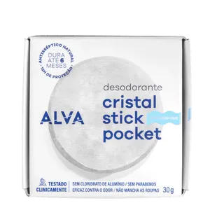 Alva Personal Care Pocket - Desodorante Stick Vegano 30g 30g