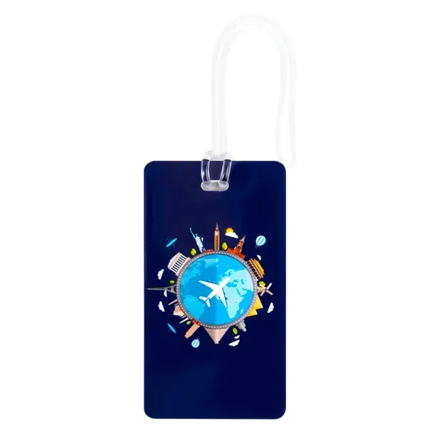 Identificador de Bagagem Mundo Sestini Azul