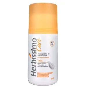 Desodorante Roll-On Antitranspirante 72h Herbíssimo Care Vanilla 50ml
